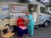 Подвижният медицински кабинет на “Верният настойник” в село Загорци