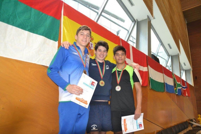 Спортният талант на „Еврофутбол” и ФРГИ Димитър Исаев с бронз от Амстердам