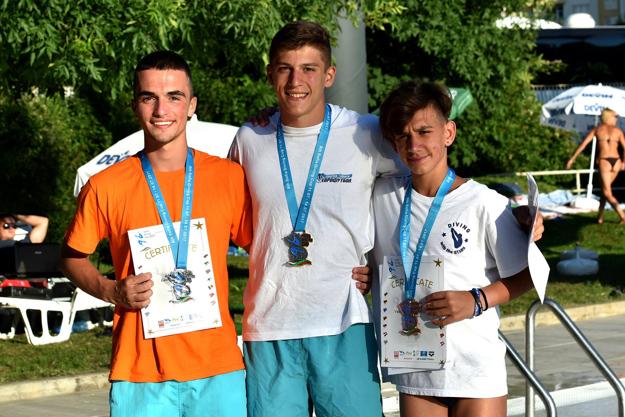 4-ти златен медал за Спортният талант Димитър Исаев от Sofia Diving Cup