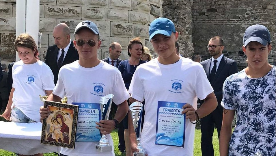 Спортният талант на „Еврофутбол“ и ФРГИ Тодор Тодоров спечели плувния маратон на Несебър