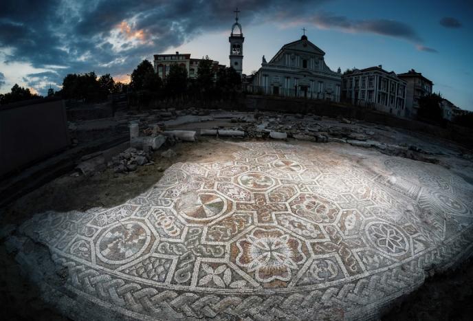 България представя Епископската базилика и римското мозаечно наследство на Филипопол