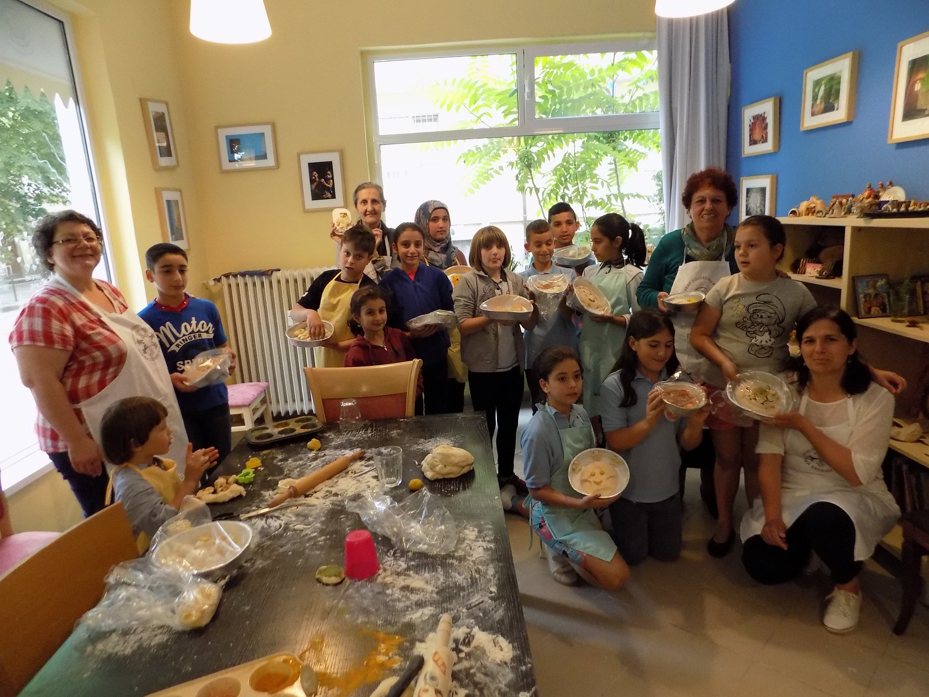 На 24 май бе посветена срещата на деца от България, Сирия и Ирак от поредицата „Всички сме замесени от едно тесто”
