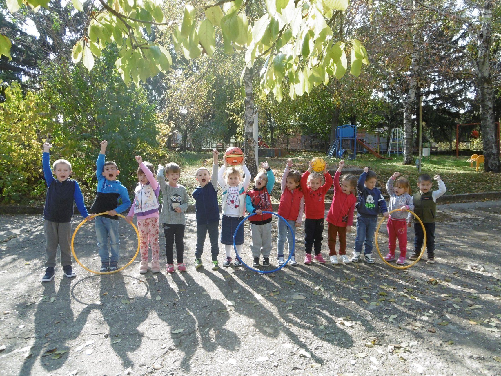 Спортсменски дух демонстрират деца от детска градина в Русе