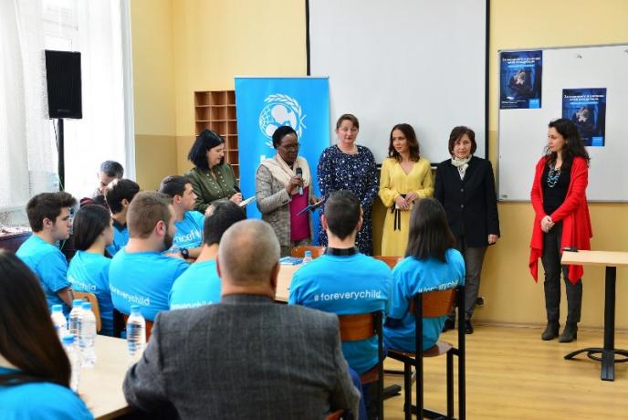 Започна кампанията на УНИЦЕФ и МОН „Заедно срещу насилието в училище”