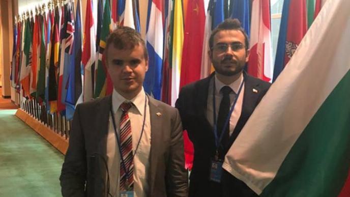 Дилян и Явор представиха гласа на българските младежи пред ООН