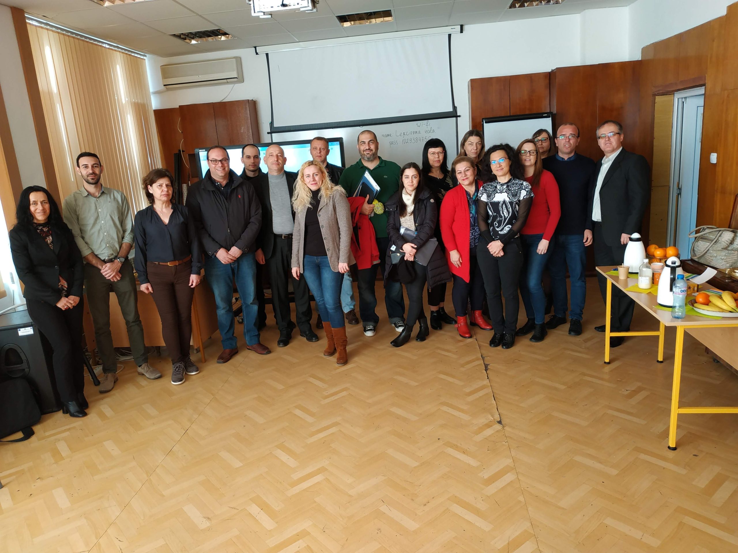 Международна среща по проект VR EDUCATION се състоя в гр. Пазарджик в началото на 2020 г.