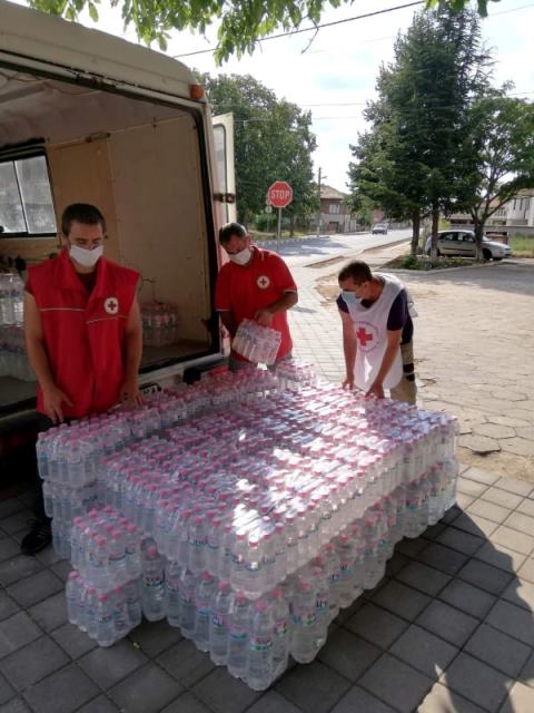 БЧК с хуманитарна акция в Хасковска област