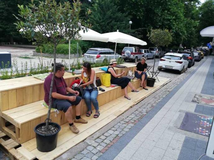 БГ Бъди Активен превръща пловдивските паркинги в място за изкуство и спорт