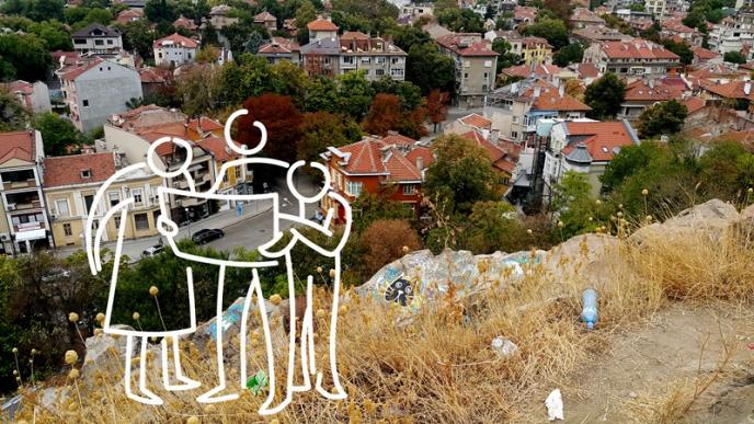 Активисти за по-добра градска среда обхождат Дановия хълм в Пловдив