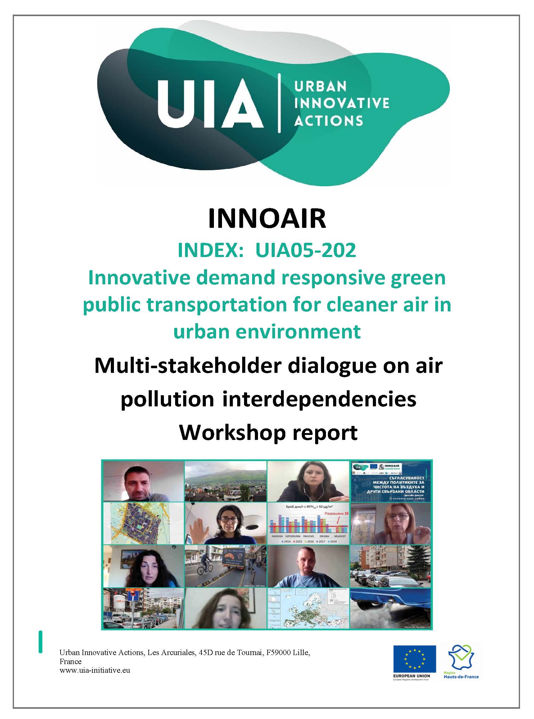 Доклад от онлайн диалог на тема „Съгласуваност между политиките за чистота на въздуха и други свързани области“