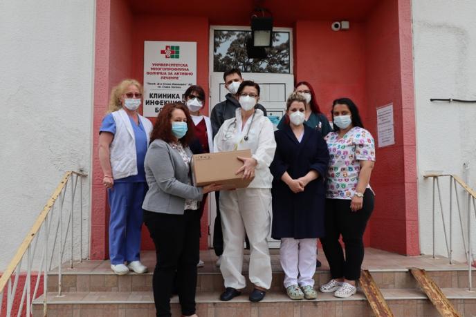 Обществен дарителски фонд Стара Загора направи нови дарения за медиците