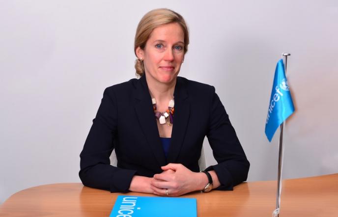 Кристина де Бройн е новият представител на УНИЦЕФ в България
