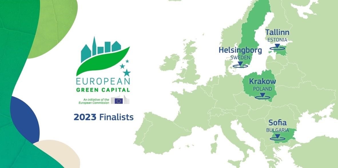 София е един от четирите града финалисти за „Европейска зелена столица“ 2023