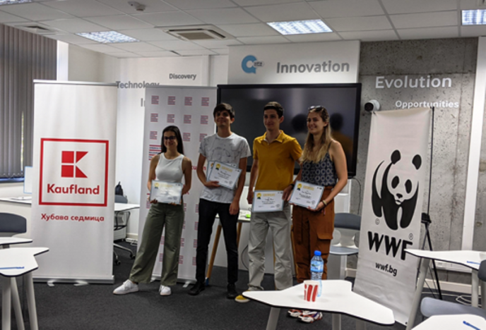 Kaufland България посрещна финалистите от третия семестър в Panda Labs – глобалната иновационна платформа на WWF