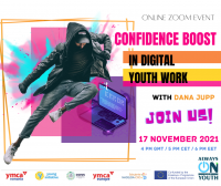Увереност в дигиталната младежка работа - уъркшоп с Дейна Джуп - квалифициран обучител в младежките дейности