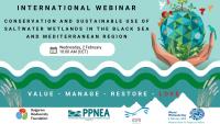 Международен уебинар: Опазване и устойчиво използване на солените влажни зони в Черноморския и Средиземноморския регион
