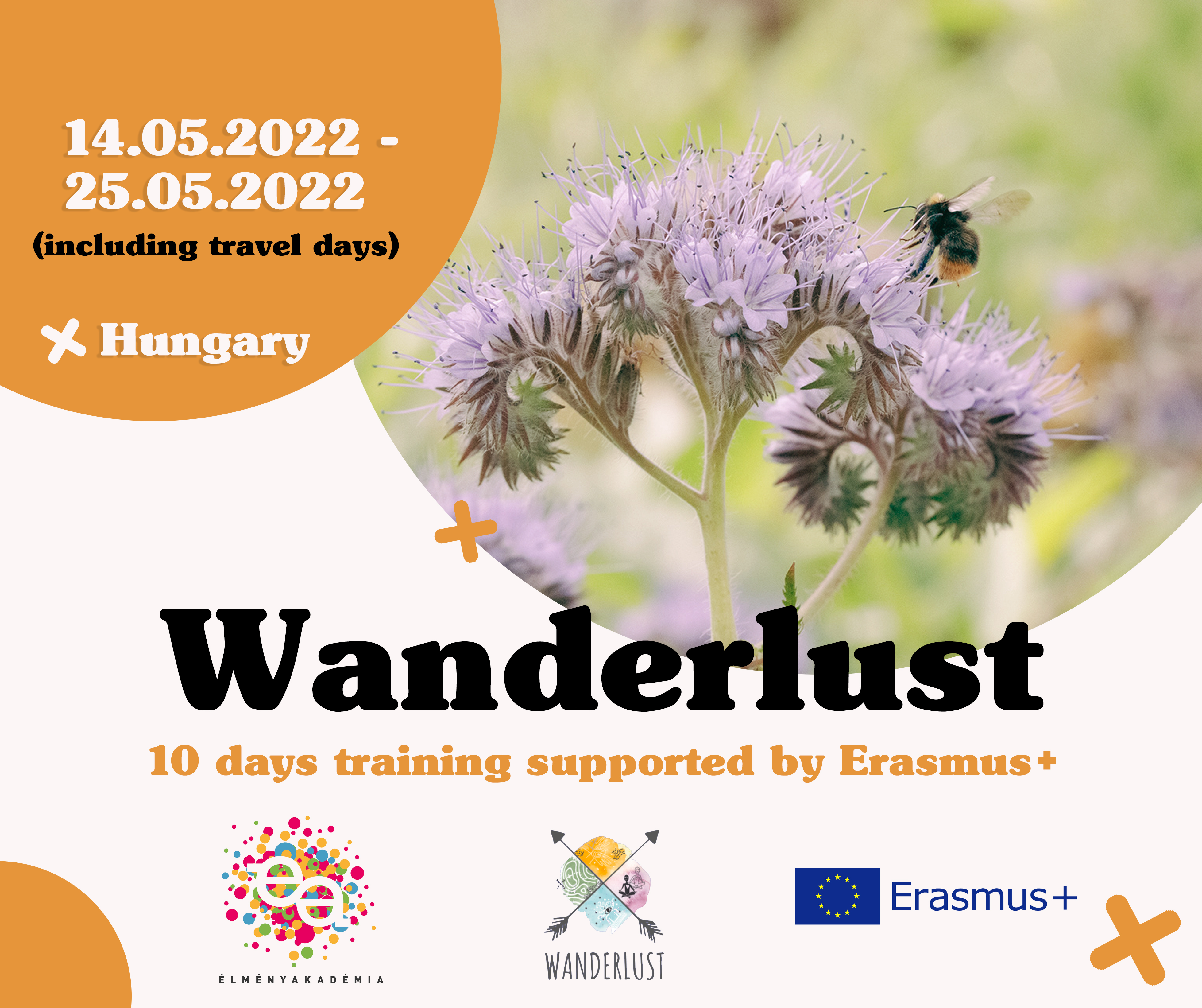 Oбучителeн курс „Wanderlust“ Еразъм+ в Унгария за младежки работници, обучители и млади социални работници