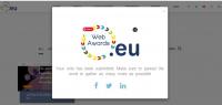 Фондация „Общество на децата“ получи номинация за участие в надпреварата .eu Web Awards 2022