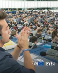 Кандидатствайте за участие в срещата на европейската младеж (EYE) на 9 и 10 юни 2023 г. в Страсбург