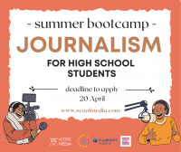 Кандидатствай за лагер по журналистика за гимназисти