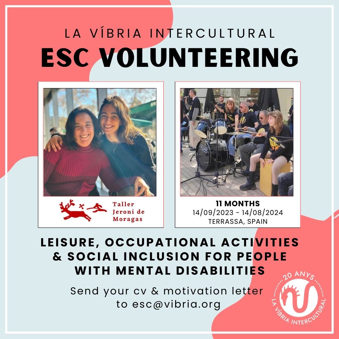 Jeroni de Moragas | ESC long term volunteering in Sant Cugat del Vallès