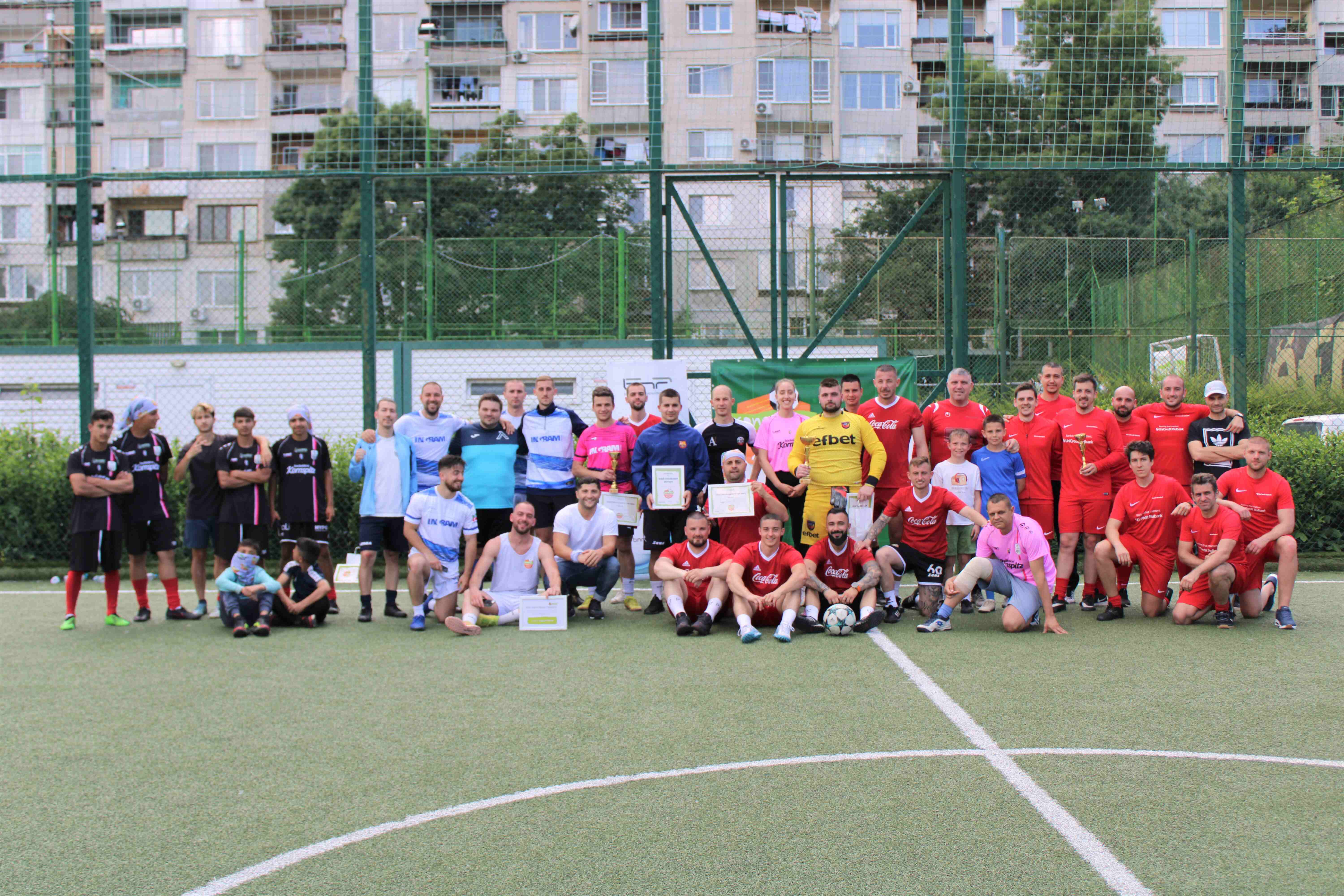 12 отобора взеха участие в Concordia Charity Cup - Футбол за невидимите деца