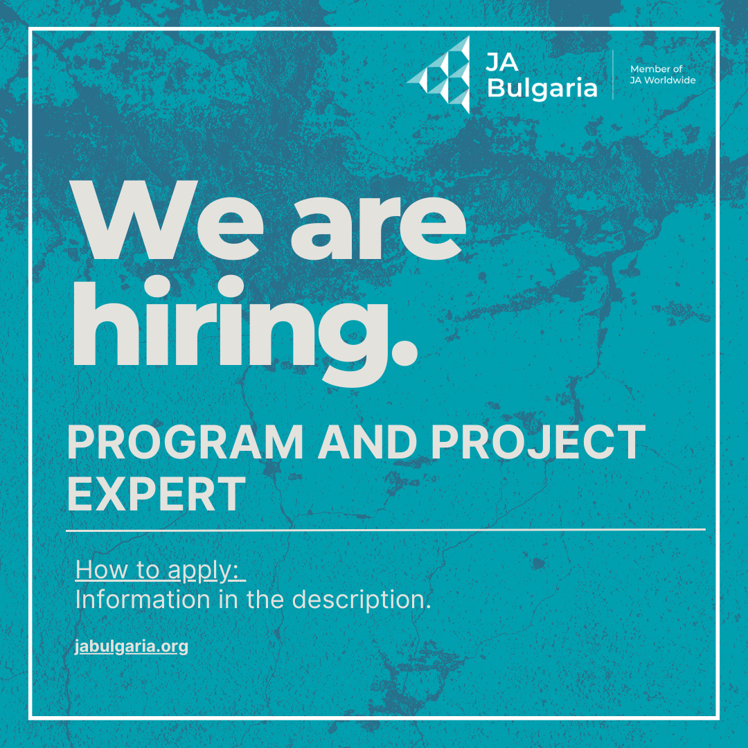 JA Bulgaria is hiring: Program and Project Expert