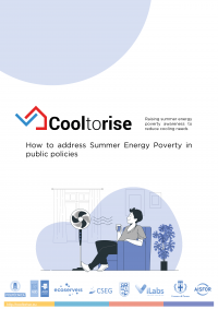 Да повишим информираността за енергийната бедност през лятото, за да намалим нуждите от охлаждане
