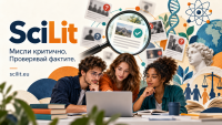 SciLit.eu: онлайн платформа за критично мислене и научна грамотност