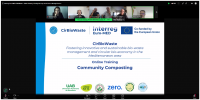 Трето онлайн обучение по проект CirBioWaste за компостиране в общността с цел по-добро управление на биоотпадъци