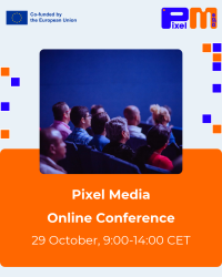 Заключителна онлайн конференция по проект Pixel Media